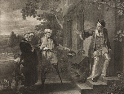 Die sieben Lebensalter des Menschen, sechstes Alter, Akt II, Szene VII, aus 